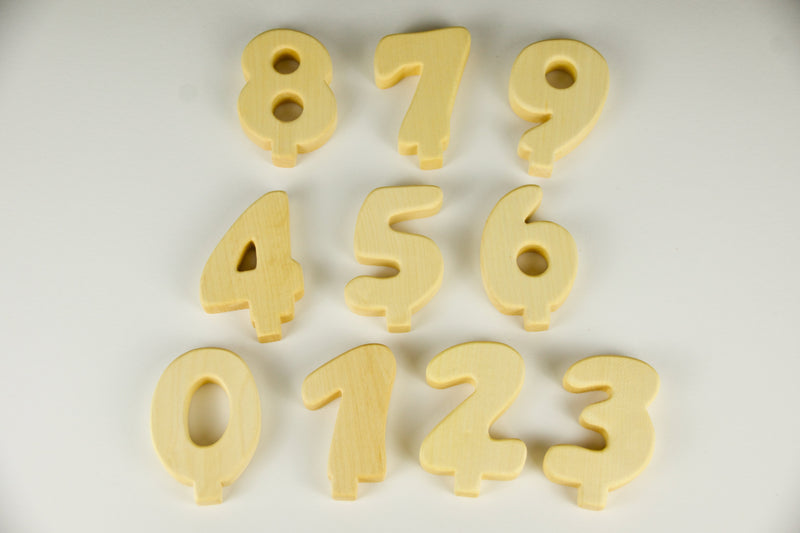 Zahlen für Geburtstagsdeko