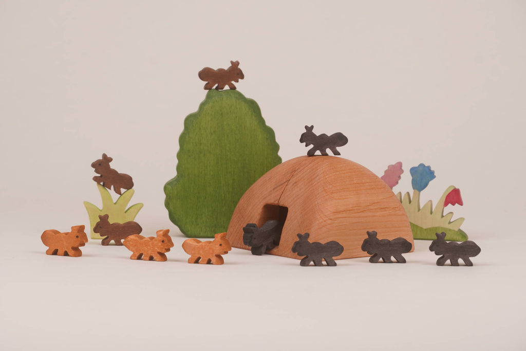 Ameisenhügel geölt