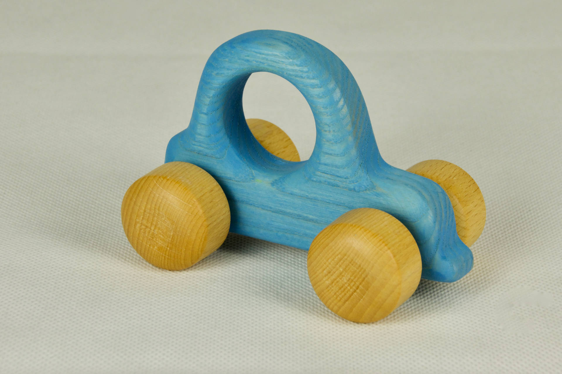 Auto zum Schieben hellblau