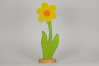 Blume groß gelb