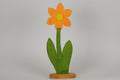 Blume groß orange