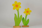 Blume groß gelb