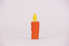 Holz-Kerze 6 cm hoch