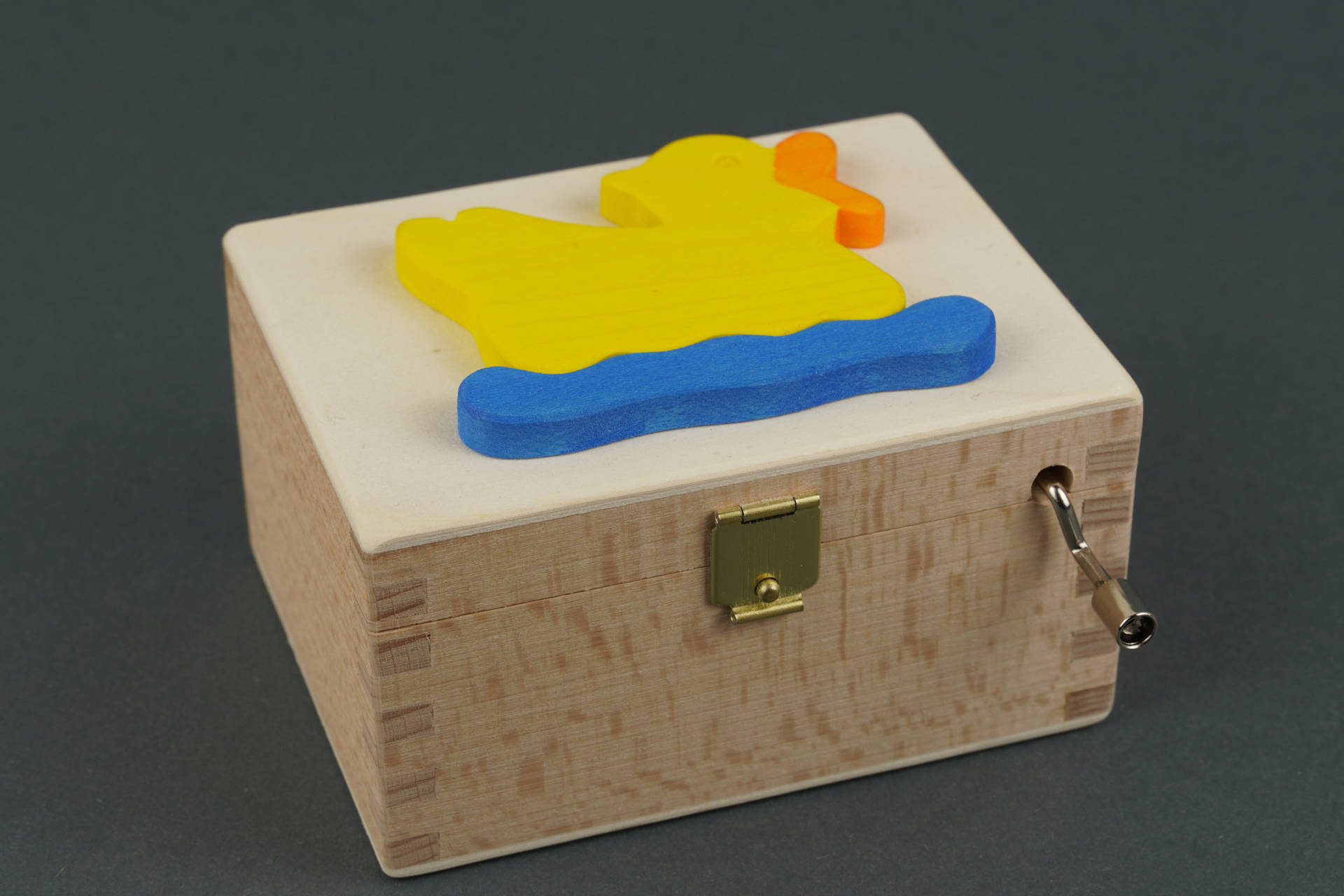 Schatzkiste Ente mit Spielwerk