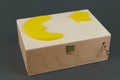 Schatzkiste Mond und Stern mit Spielwerk
