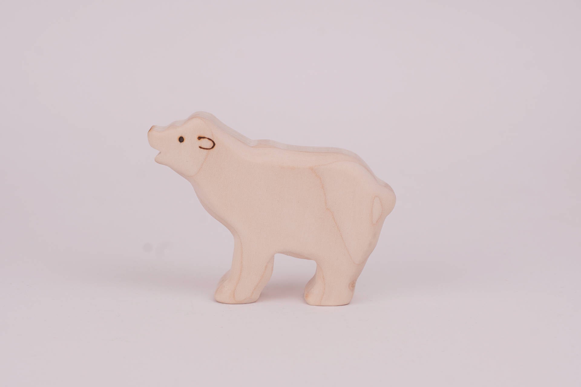 Eisbär groß Kopf oben