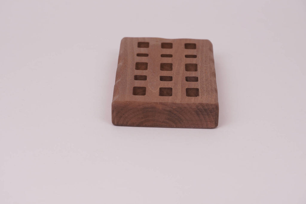 Gartenbeet für Gemüse braun