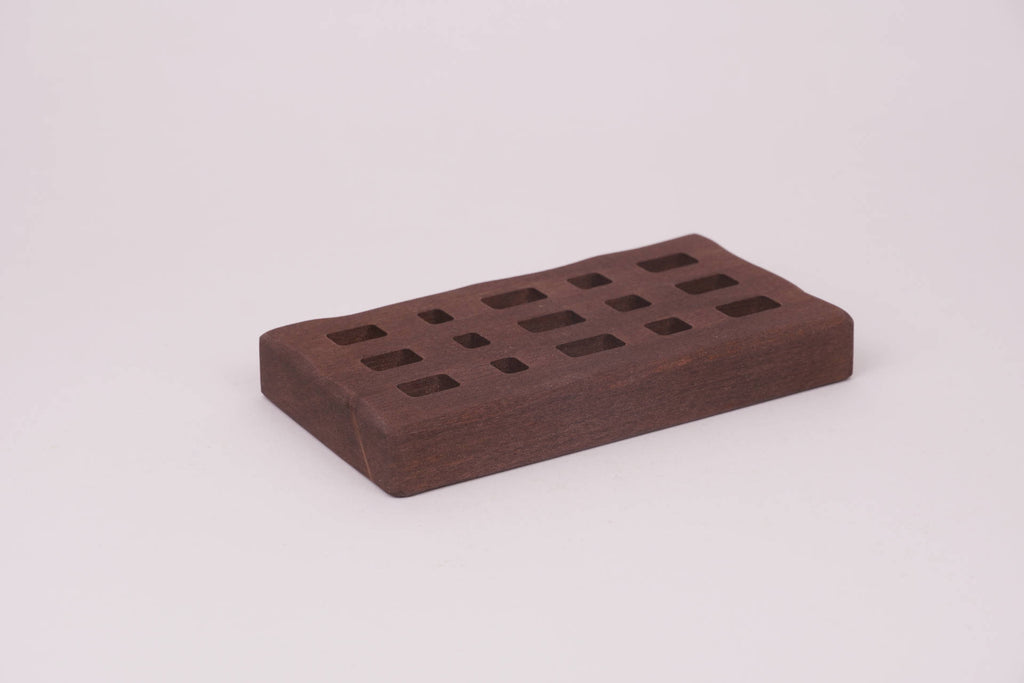 Gartenbeet für Gemüse dunkelbraun