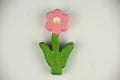 Stecker Blume rosa