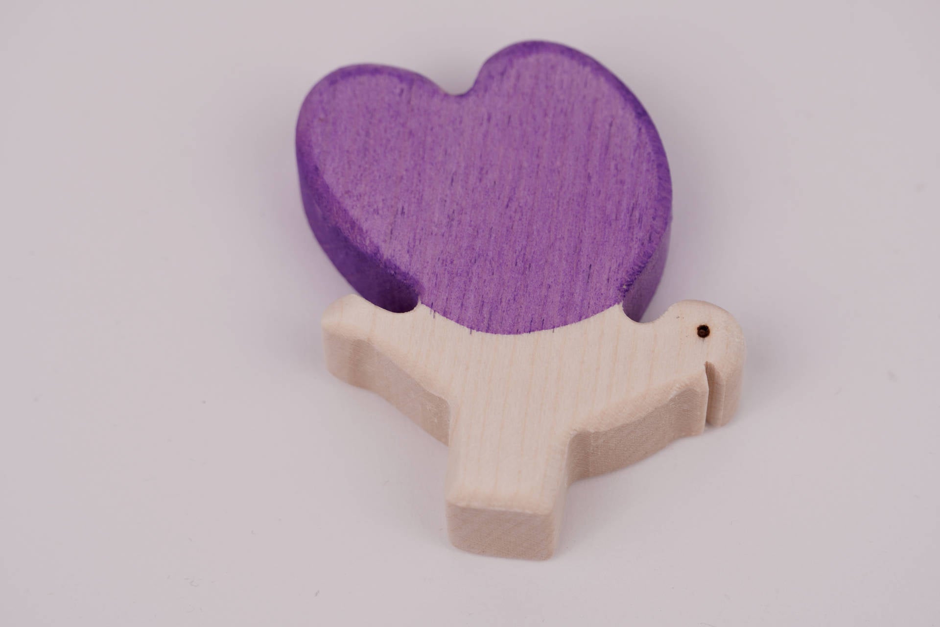 Stecker Schmetterling lila