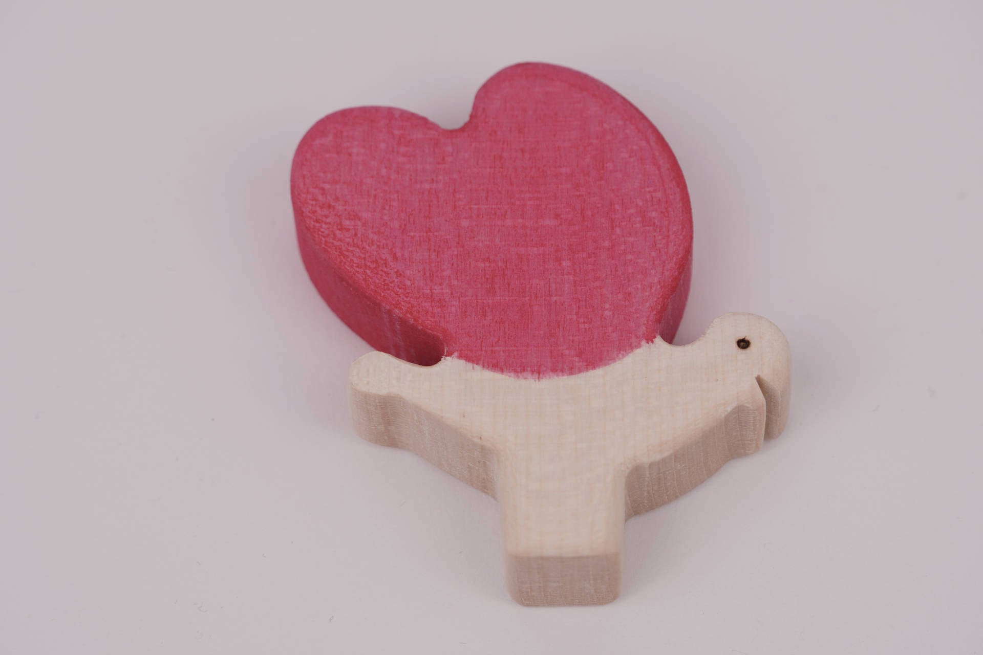 Stecker Schmetterling pink