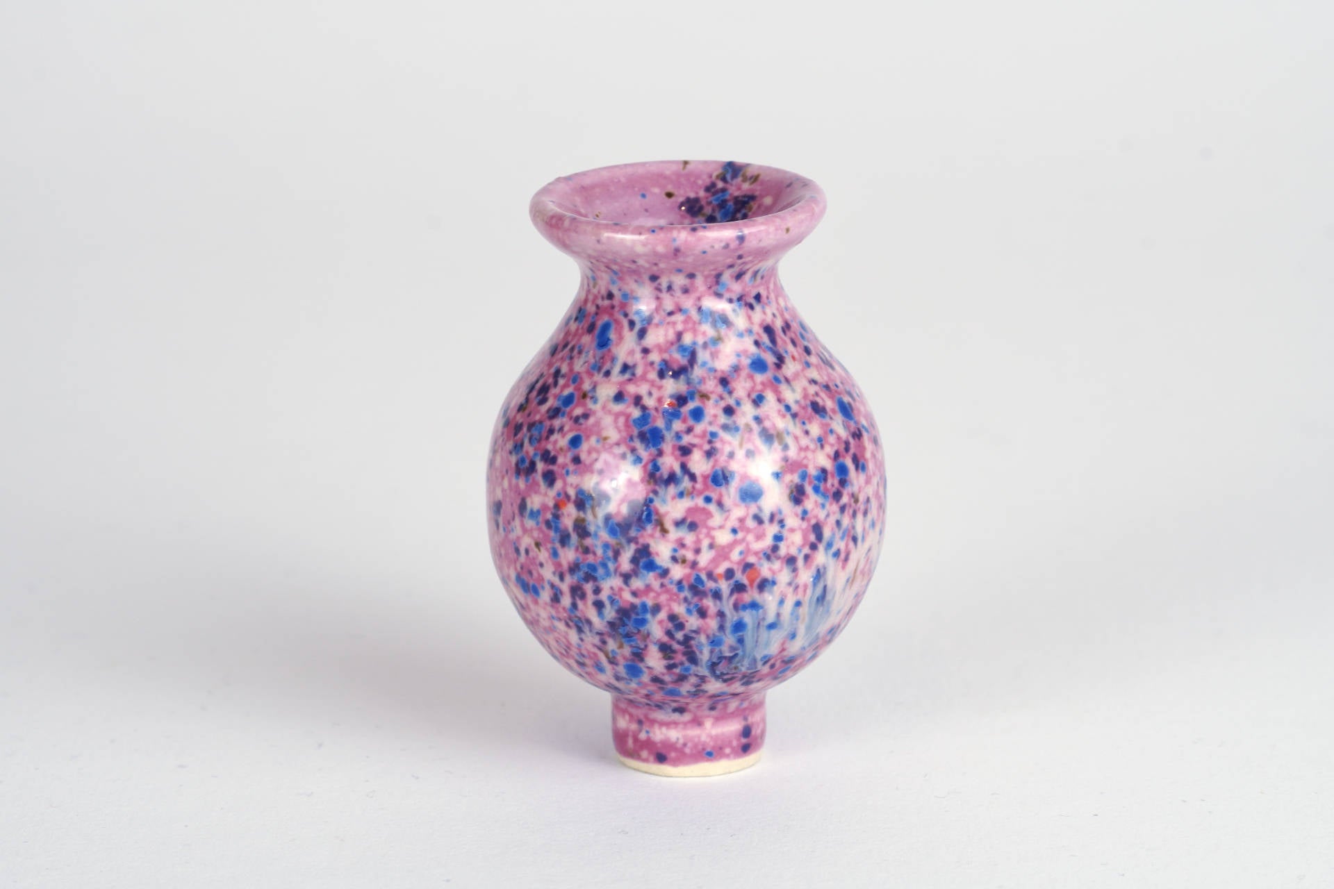 Stecker Keramik-Vase rosa