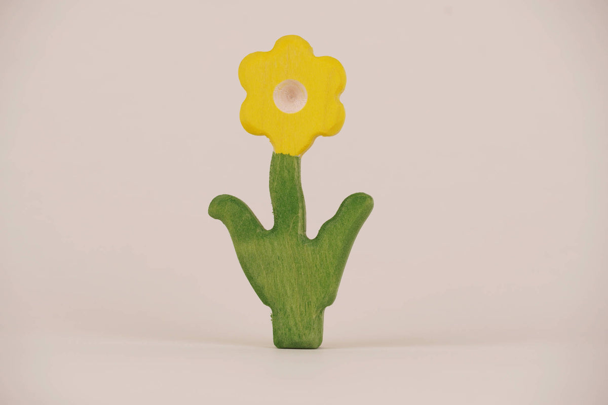 Stecker Blume gelb