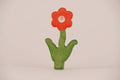 Stecker Blume rot