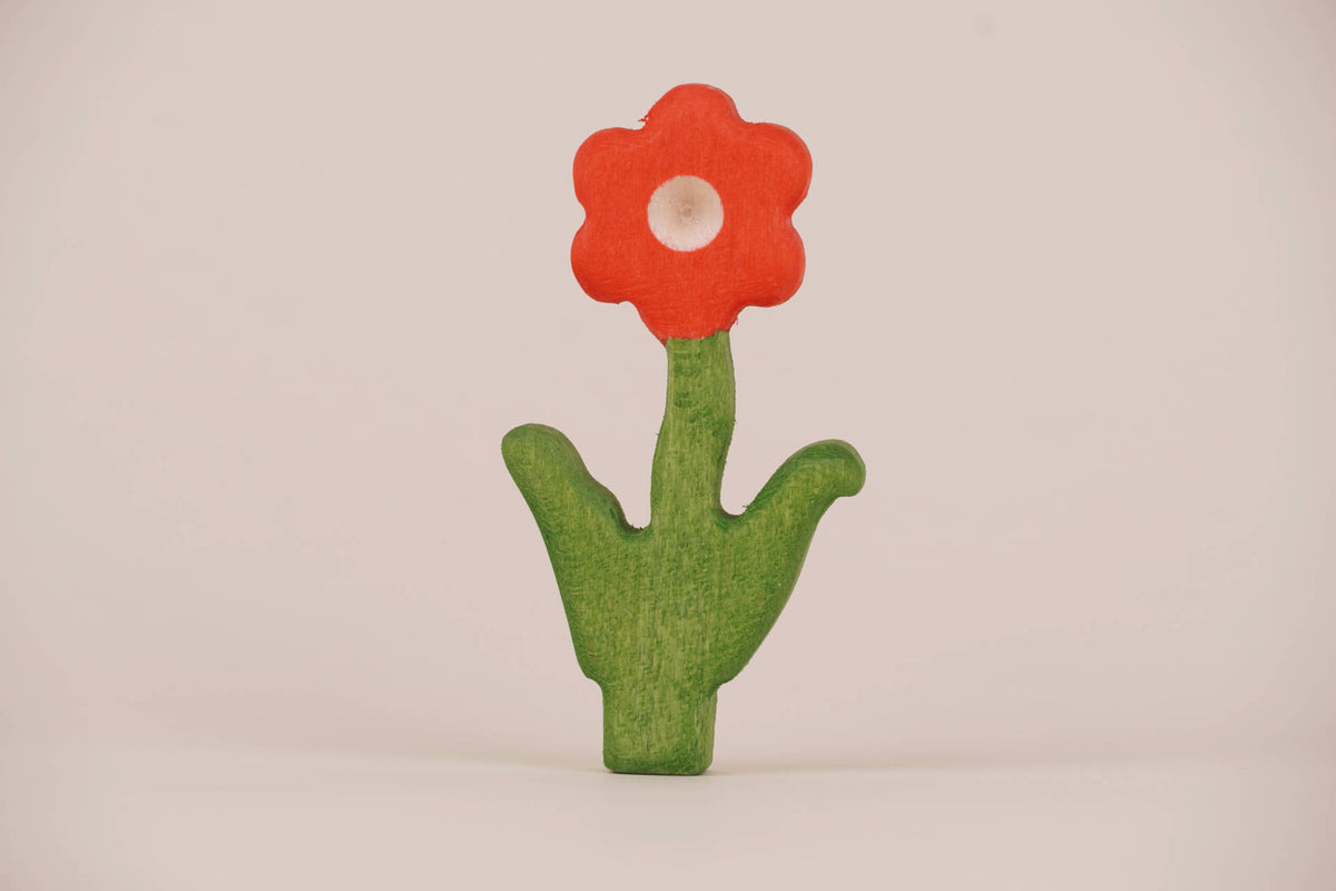 Stecker Blume rot