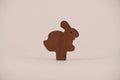 Stecker Hase braun