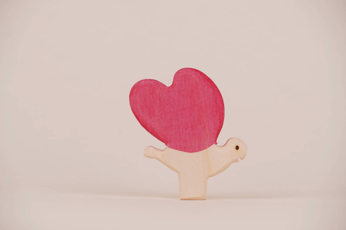 Stecker Schmetterling pink