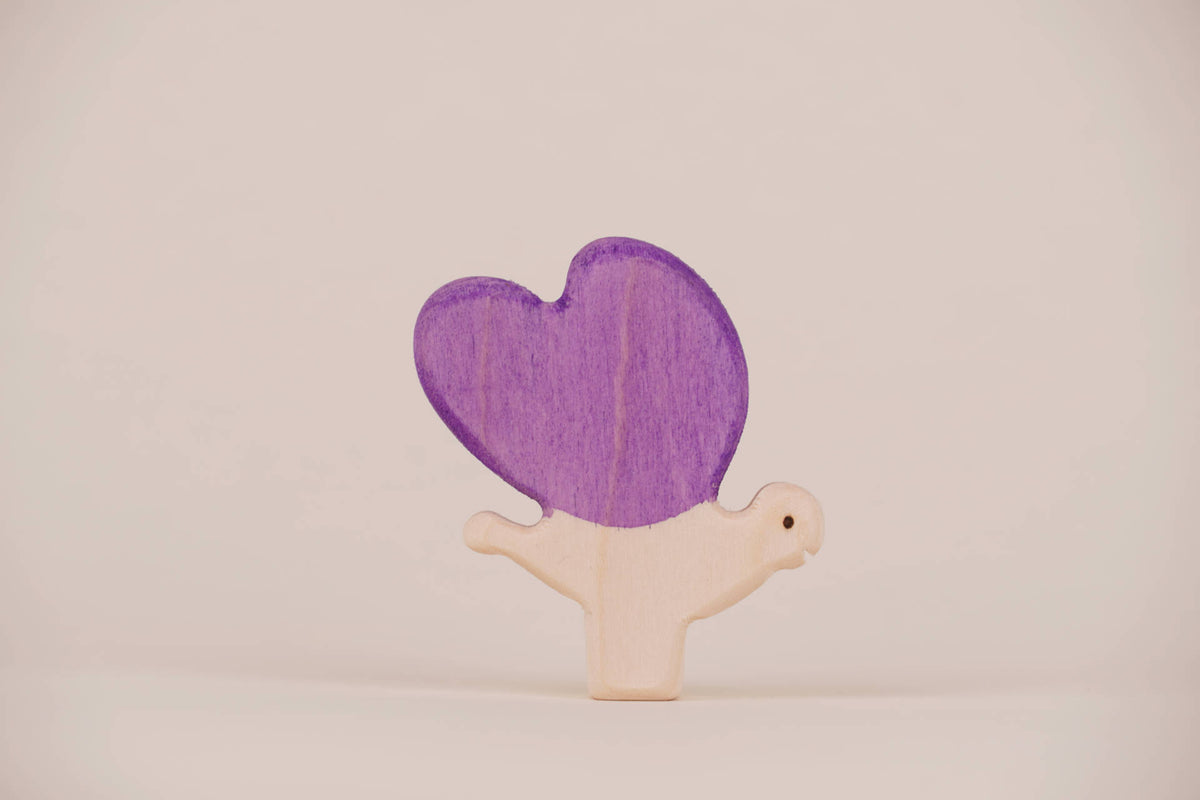 Stecker Schmetterling lila