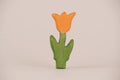 Stecker Tulpe orange