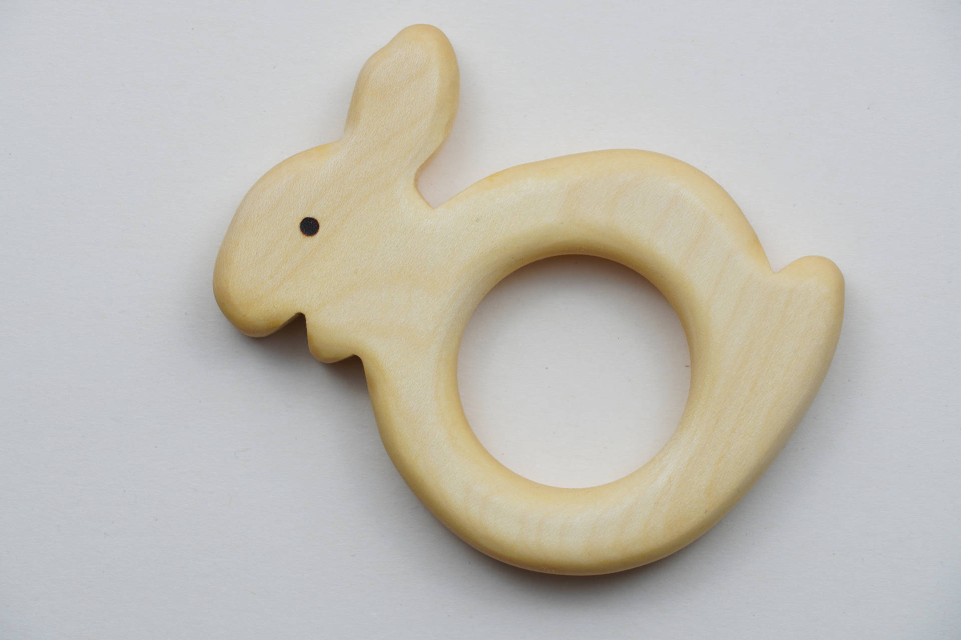 Greifring Hase Ahorn