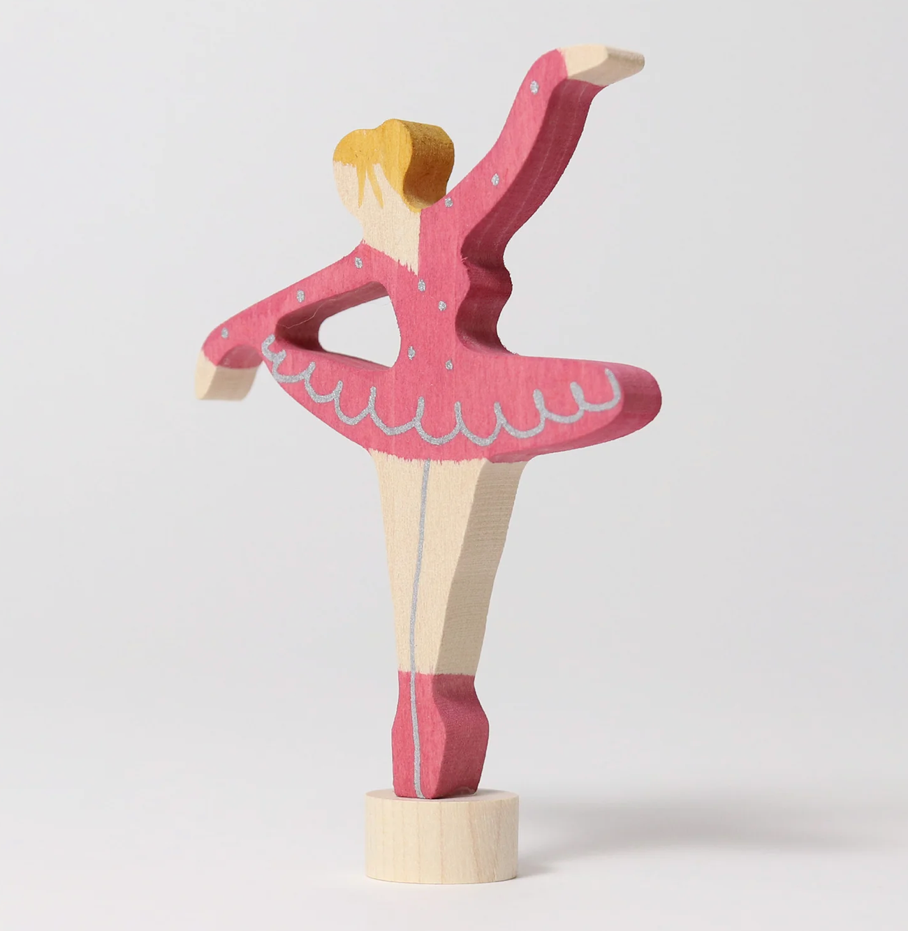 Grimms 03334 Steckfigur Ballerina Rubinrot
