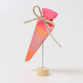 Grimms 03330 Steckfigur Schultüte pink