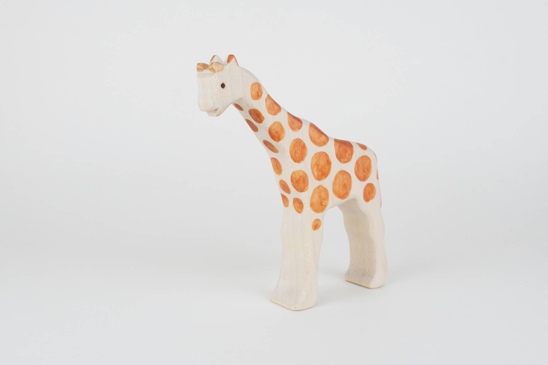 Giraffe groß Kopf unten