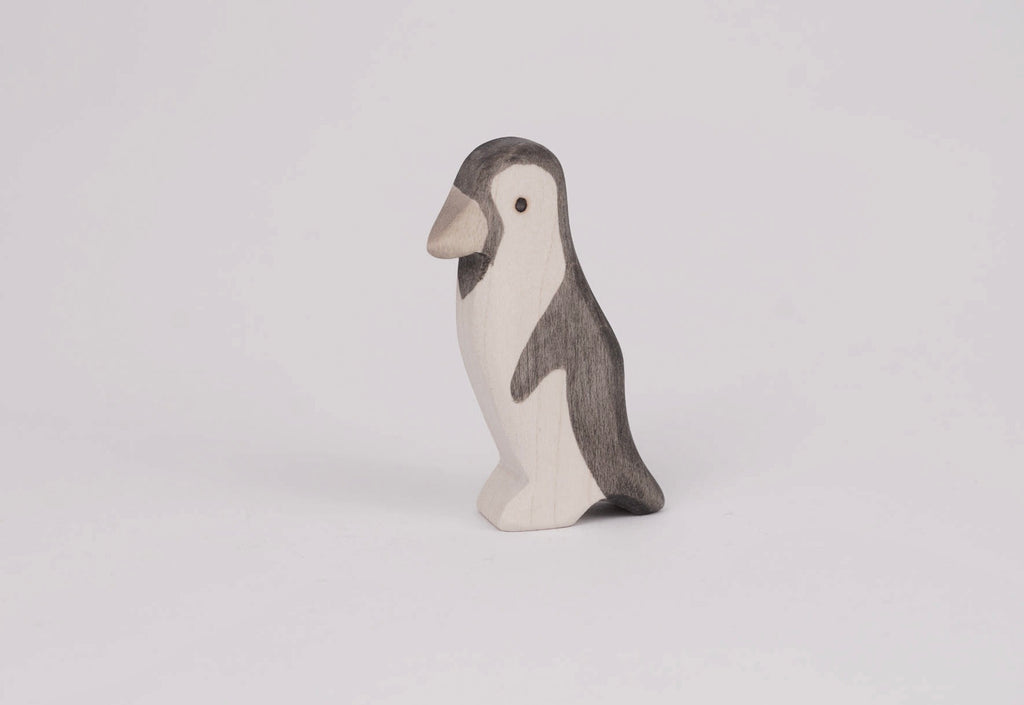 Pinguin groß Kopf unten