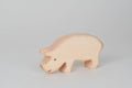 Schwein groß fressend