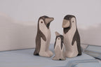 Pinguin groß Kopf unten
