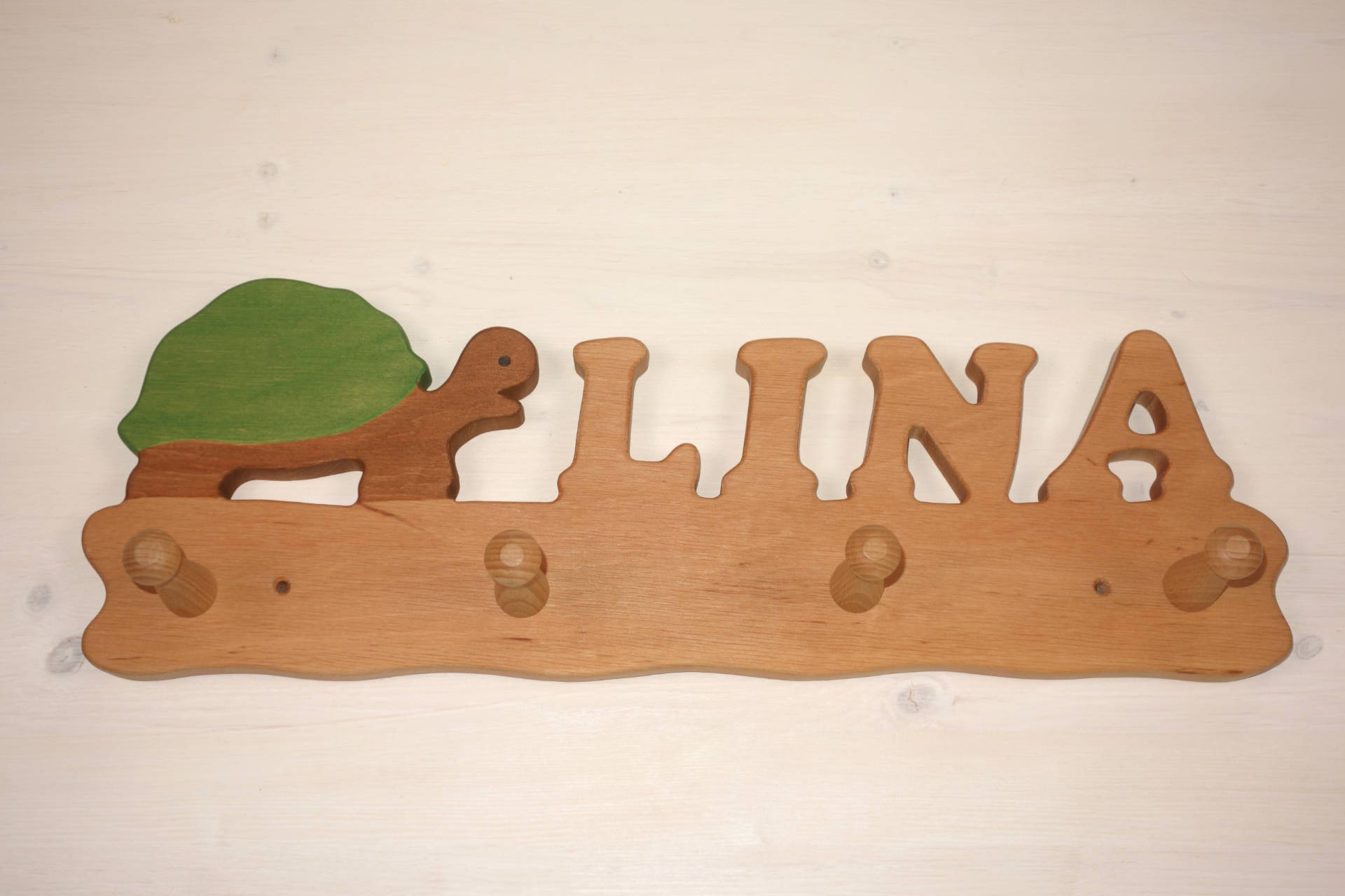 Garderobe Lina und Schildkröte 4 Haken