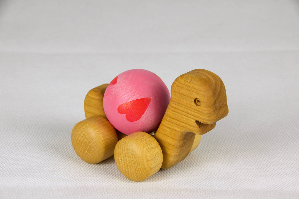 Kugel-Schildkröte rosa