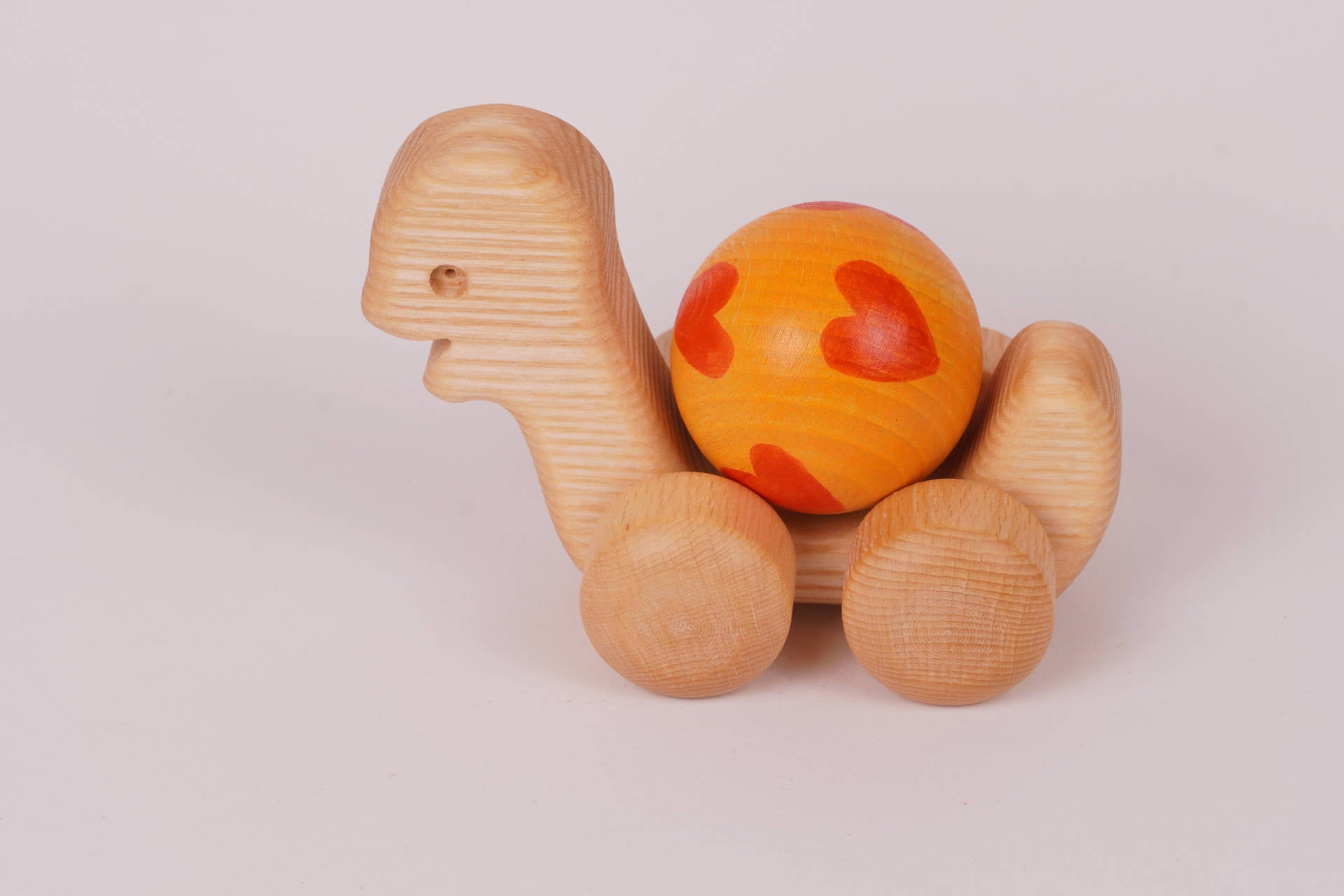 Kugel-Schildkröte orange