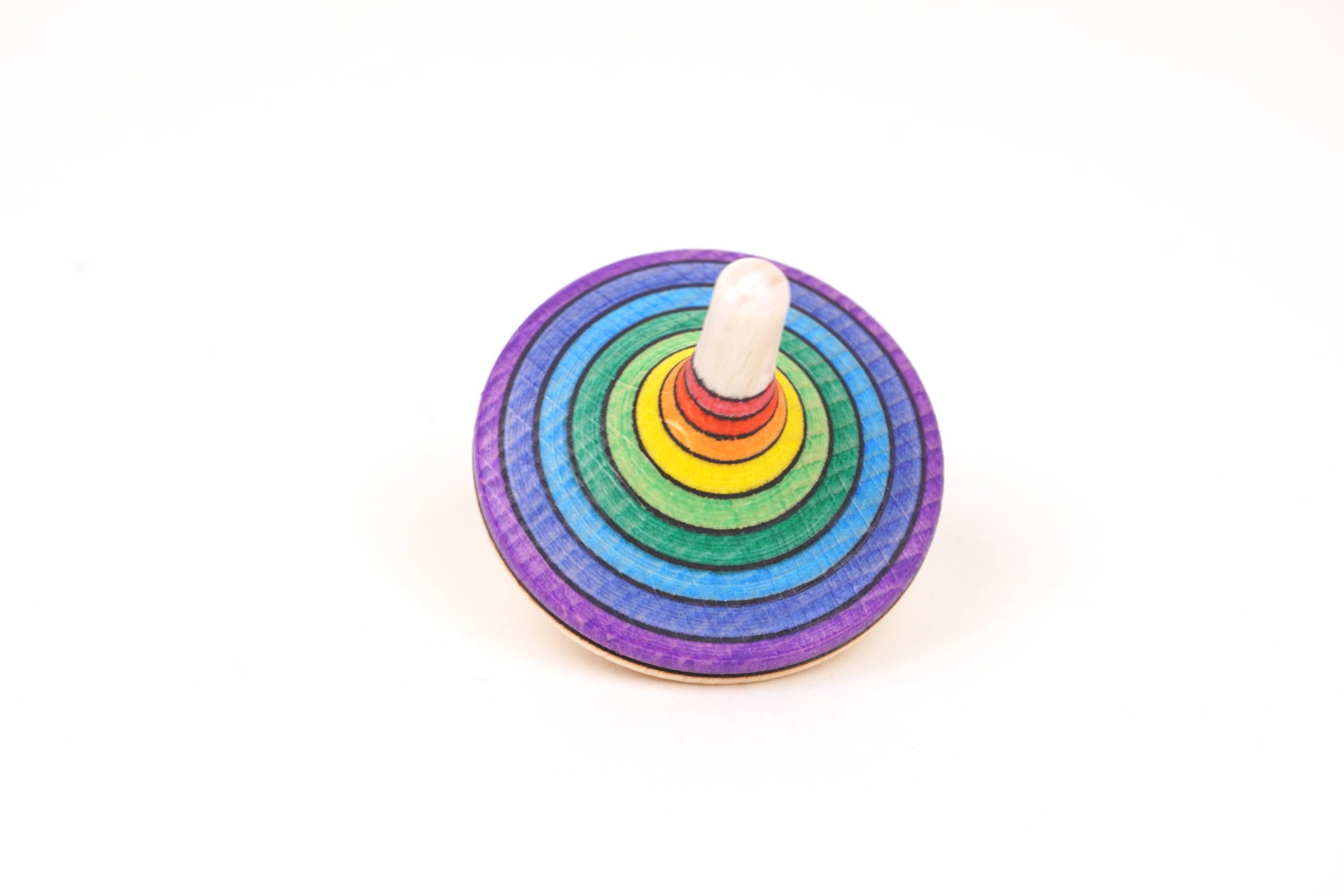 Mader Streifenkreisel groß Regenbogen blau