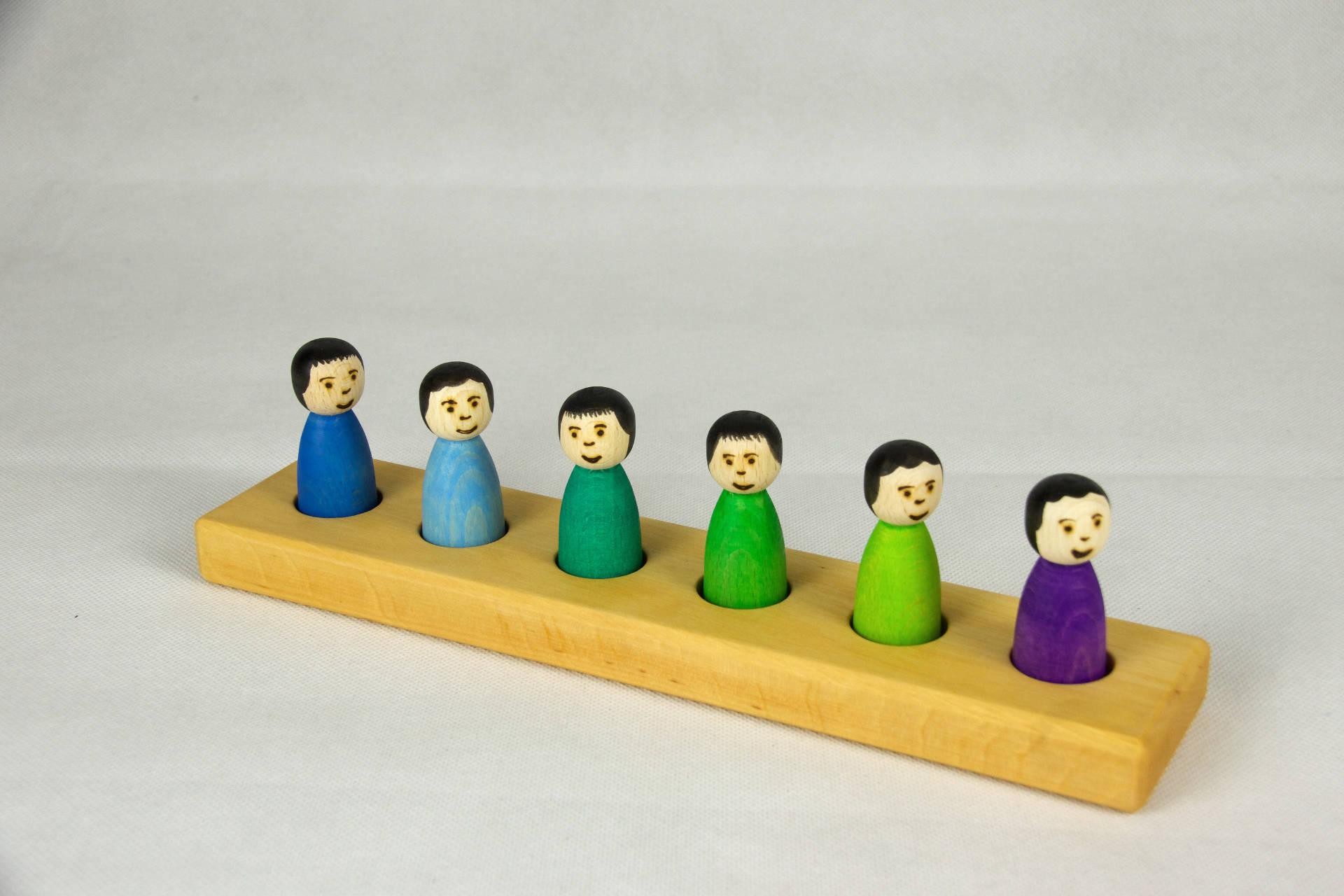 Steckleiste Blau-Töne