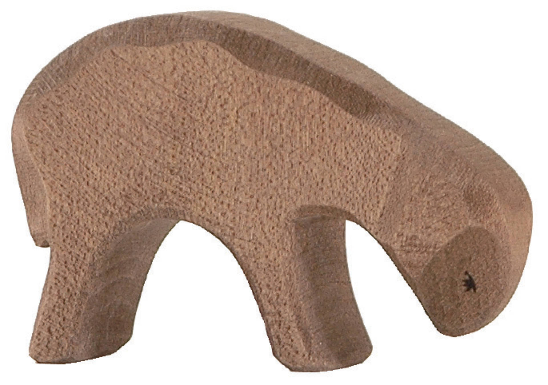 11653 Ostheimer Schaf braun fressend