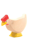 13112 Ostheimer Huhn weiß stehend