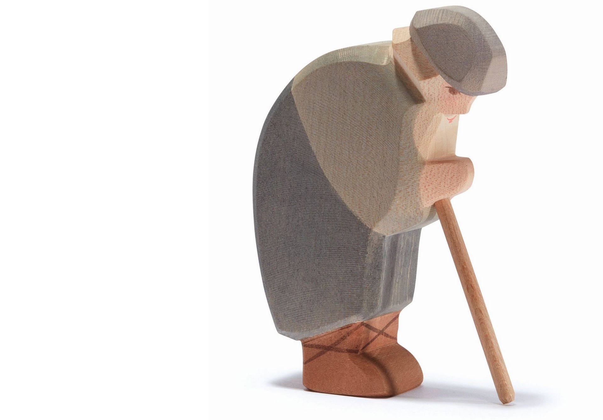 40504 Ostheimer Hirte gebeugt grau