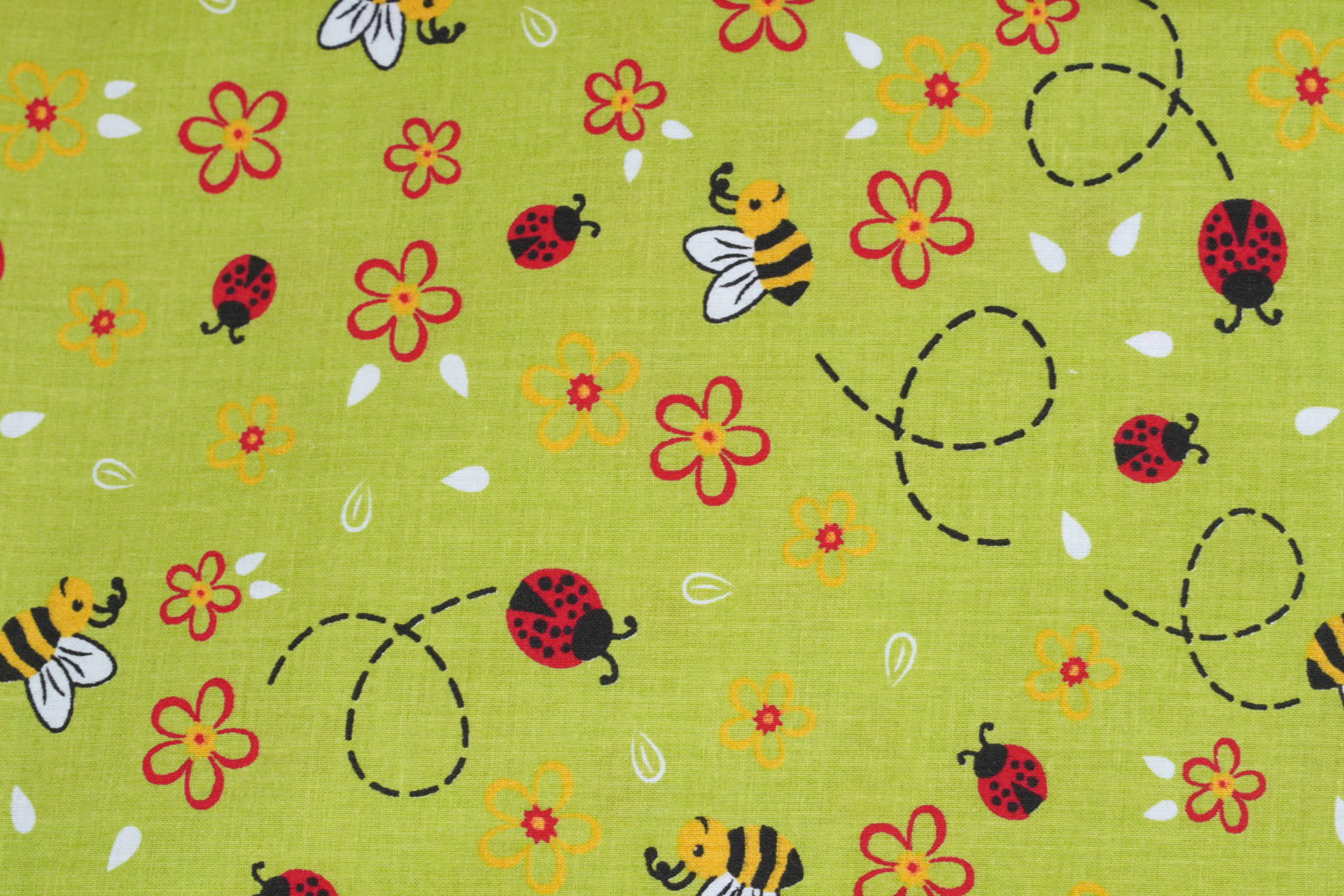 Puppen-Bettzeug 2-teilig Biene