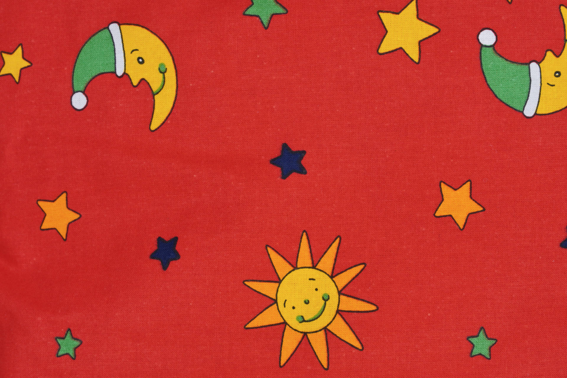 Puppen-Bettzeug 2-teilig Sonne