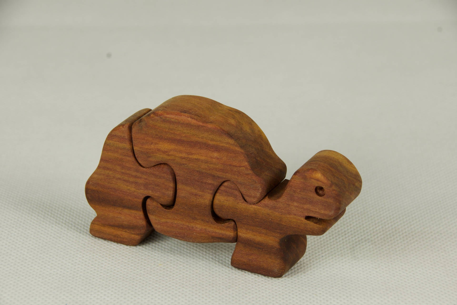 Puzzletier Schildkröte dunkel