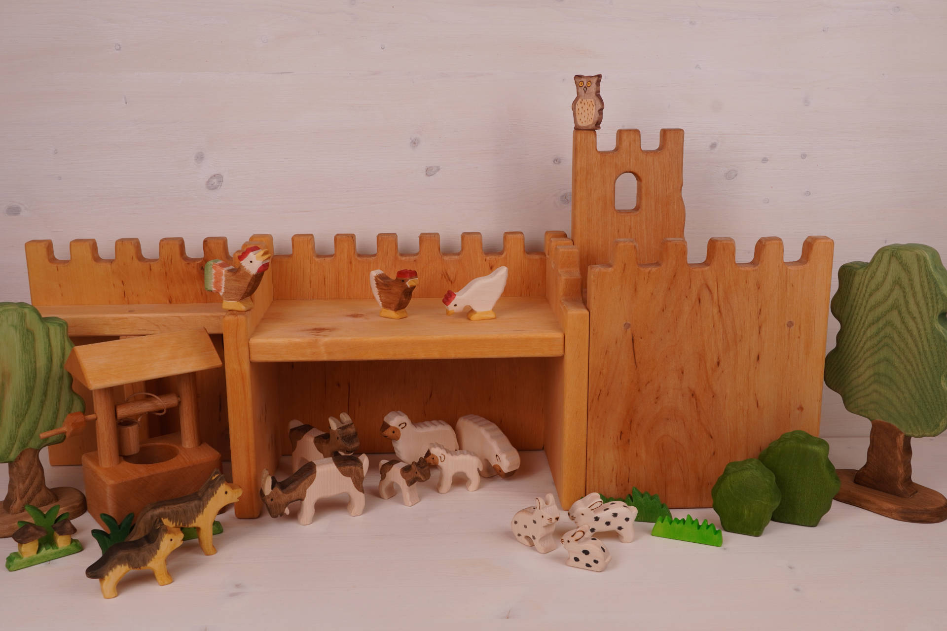 Pferdestall Höhe 22 cm 30x16 cm