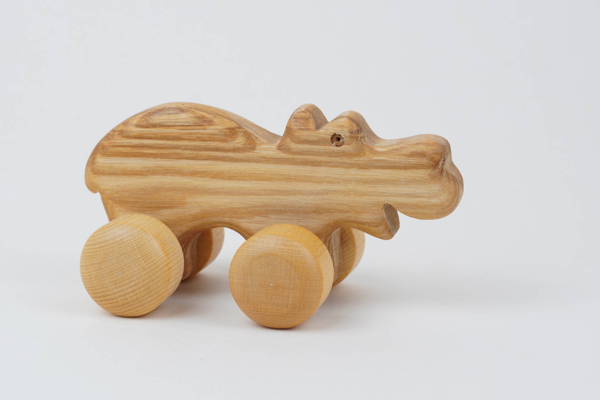 Rolltier Nilpferd in Esche