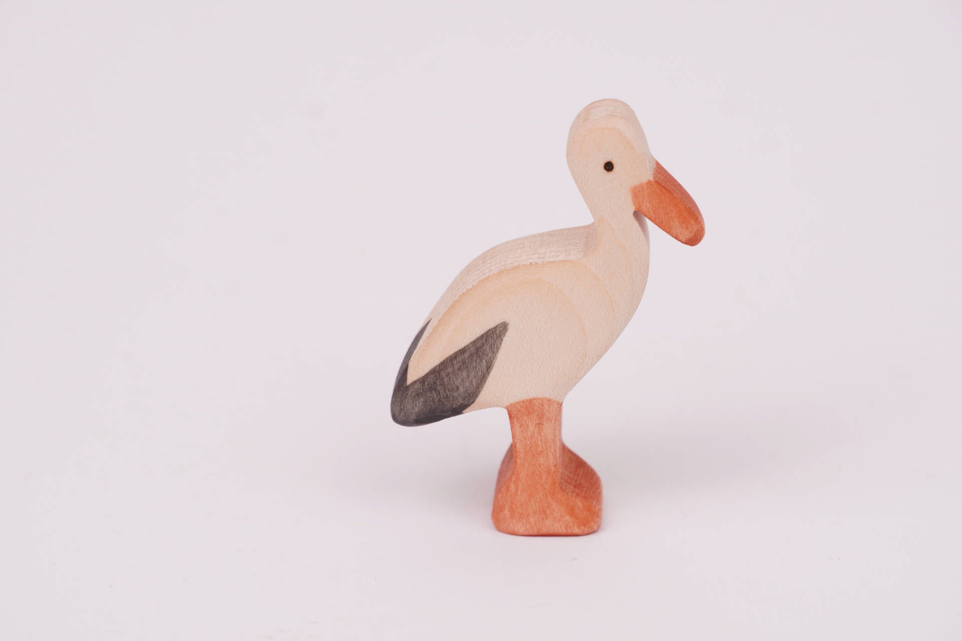 Storch groß Kopf oben