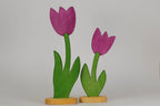 Tulpe groß brombeer
