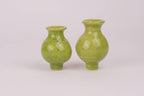 Stecker Keramik-Vase grün