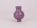 Stecker Keramik-Vase lila