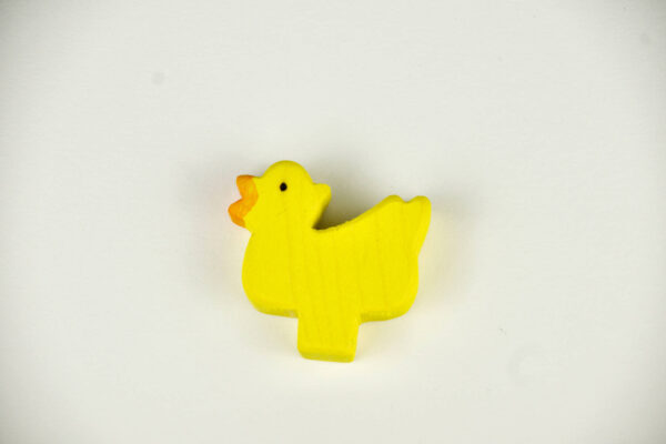Geburtstagsdeko Sticker Ente gelb