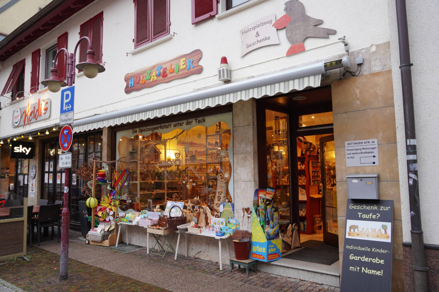 Holzatelier Lissner Laden Aussen