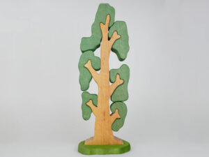 Holzfigur Puzzlebaum Pappel ohne Deko